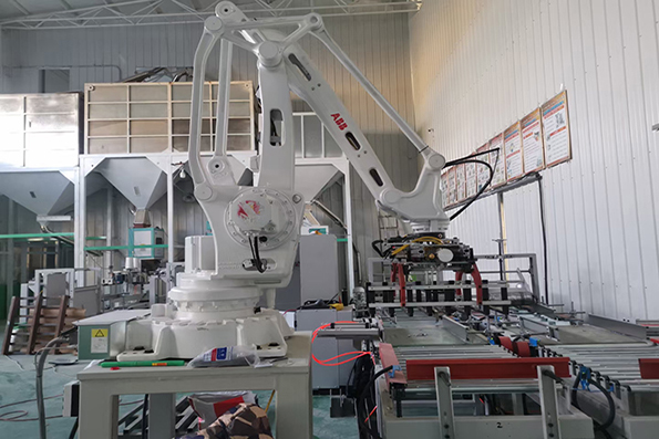 工業機器人碼垛調試案例